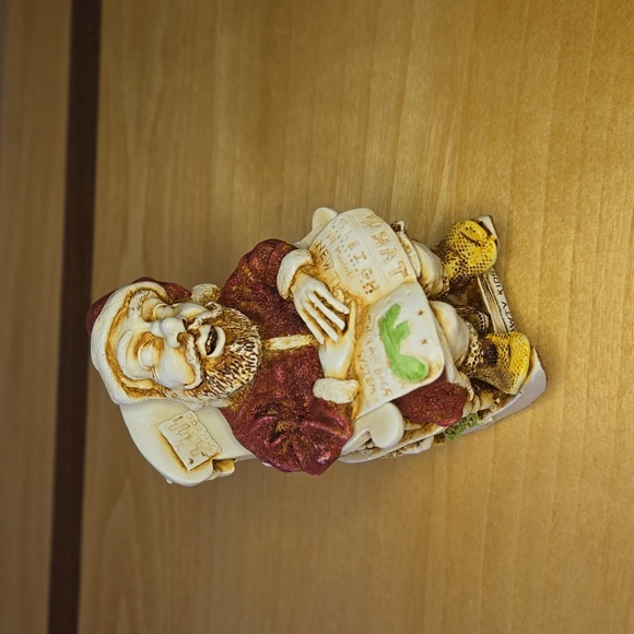 Harmony Kingdom "Jingle Bell Rock" Santa in Rocking Chair Figurine - Picture 5 of 16